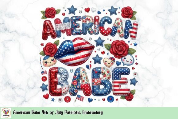 American Babe 4th of July Patriotic Embroidery Review