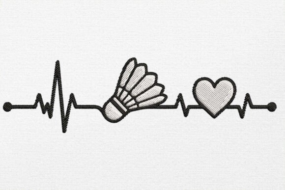 Badminton Heartbeat Life Embroidery Review