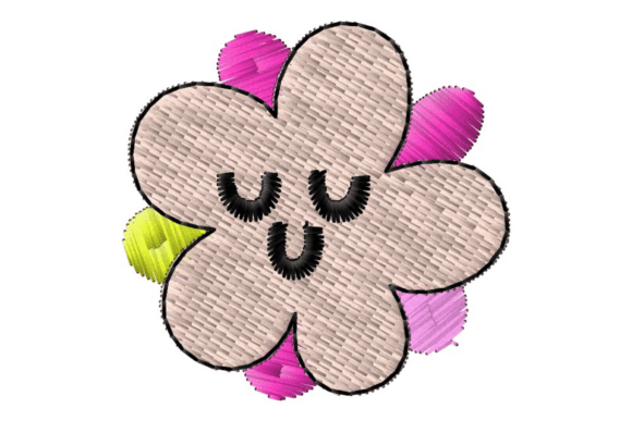 Cartoon Flower Embroidery Design Review