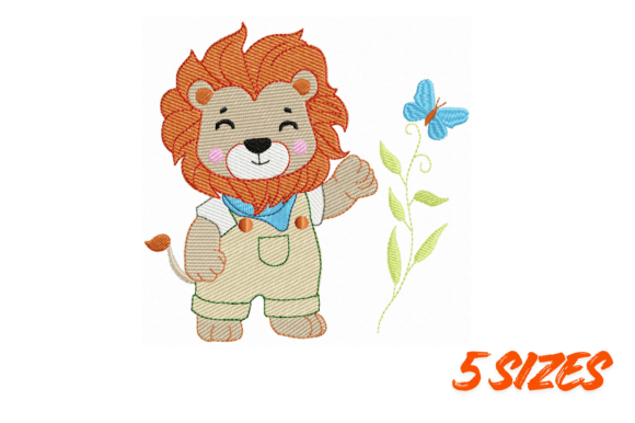 Cute Lion Baby Embroidery Design File Review