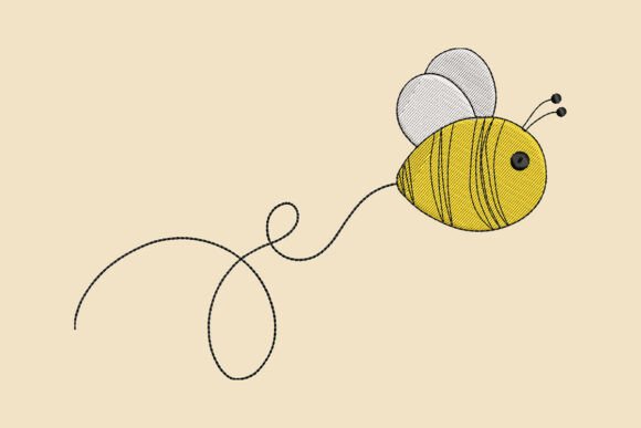 Flying Bee Embroidery Design Review