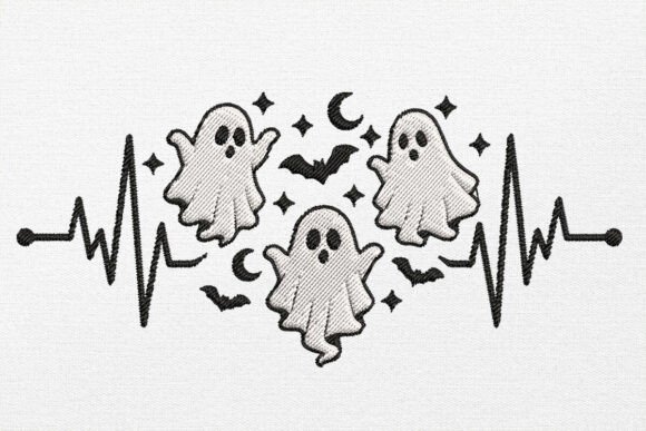 Heartbeat Halloween Embroidery Design Review