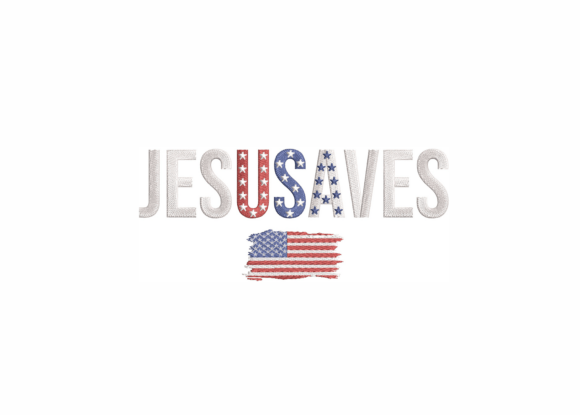 JESUS SAVES Embroidery Design Review