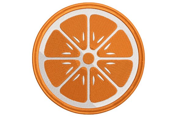 Orange Slice Embroidery Design Review
