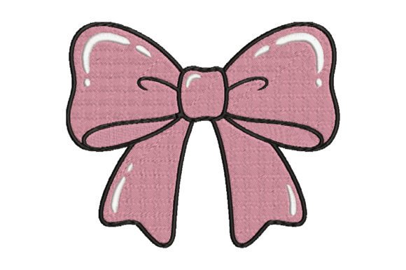 Pink Bow Embroidery Design: A Designer's Review