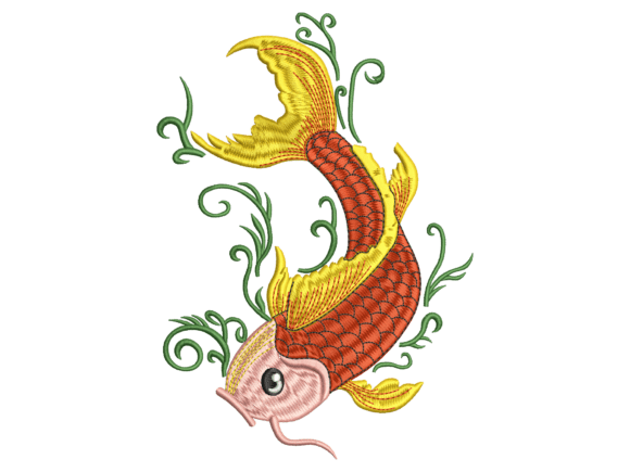 Red Koi Fish Embroidery: A Designer's Real-World Review